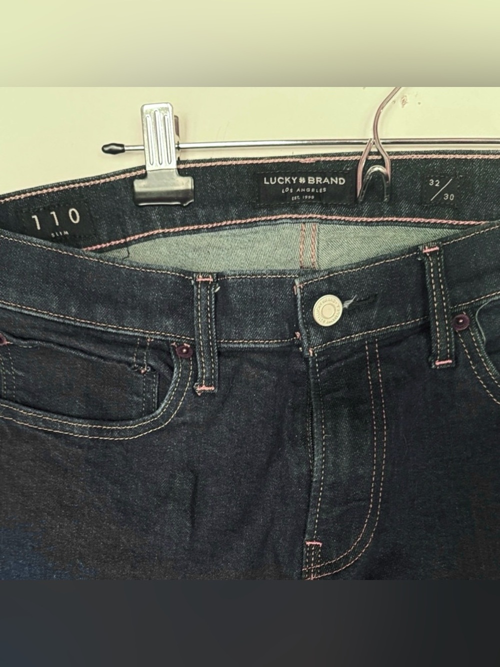 Lucky Brand 110 Slim 32x30 Blue Jeans